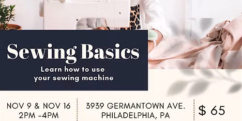 Sewing Basics: Learn how to use your sewing machine