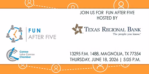 Fun After Five at Texas Regional Bank