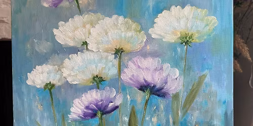 Carnations Acrylic Workshop