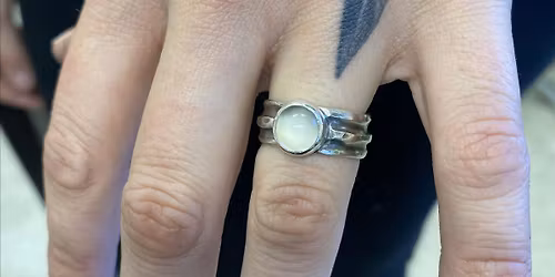 Wax Carving Gemstone Ring - Two-Day Metalsmithing Workshop