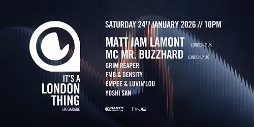 It\u2019s a London Thing - 26 years