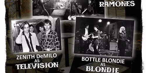 Ramones & CBGB show: The Hymans, Bottle Blondie, Zenith DeMilo