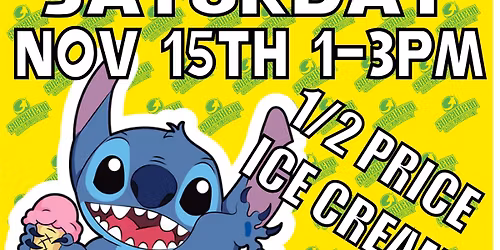 STITCH at SUPERHERO CREAMERY in the ASHLAND TOWN CENTER