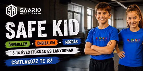 SAFE Kid Gyermek \u00d6nv\u00e9delmi edz\u00e9s indul a Lehel t\u00e9rn\u00e9l!