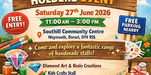 stall holders for saturday 27th June 2026