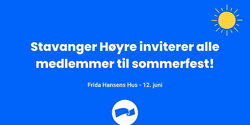 Sommerfest for alle medlemmer