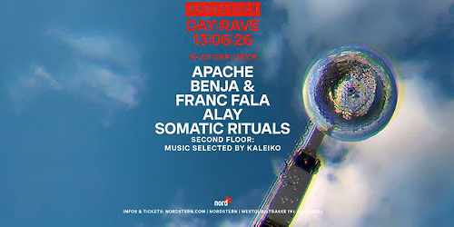 DAY|RAVE w\/ Apache, Benja & Franc Fala