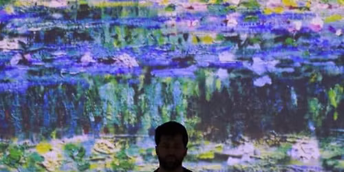 Yoga at Monet: The Immersive Experience