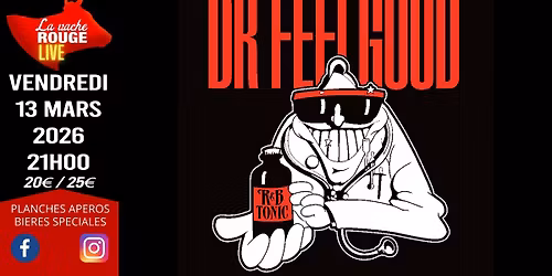 CONCERT EXCEPTIONNEL - Dr. FEELGOOD [ANGLETERRE] (rythm & blues) - La Vache Rouge LIVE