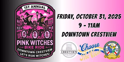 Pink Witches Bike Ride for Breast Cancer
