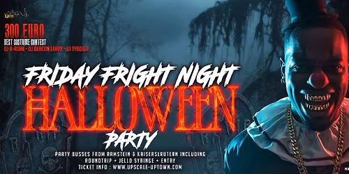 FRIDAY FRIGHT NIGHT - HALLOWEEN PARTY