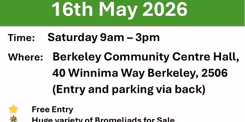 Illawarra Bromeliad Society - Bromeliad Sale Day!