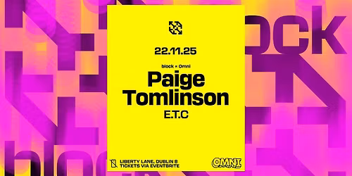 block x Omni. Paige Tomlinson