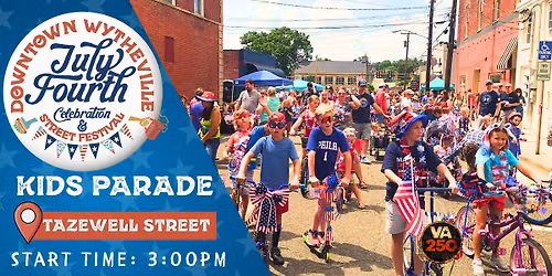 July 4 America 250th Celebration Kids Parade