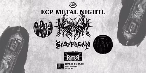 ECP METAL NIGHTL: Asagraum + Sisyphean + supp: Rioter || Hulen