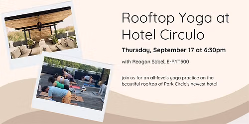 Rooftop Yoga at Hotel Circulo