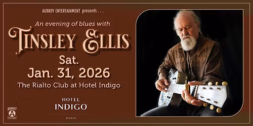 Tinsley Ellis @ Hotel Indigo's Rialto Club