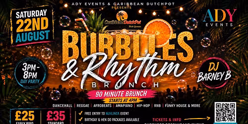 BUBBLES & RHYTHM 90 Brunch