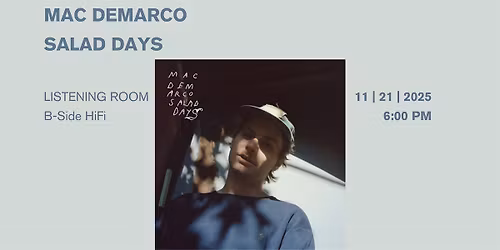 Mac Demarco: Salad Days