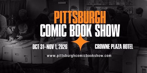 Pittsburgh Comic Book Show Fall 2026