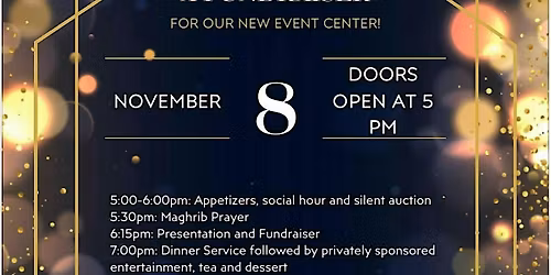 DMS Presents: A Fundraiser For Our New Event Center!