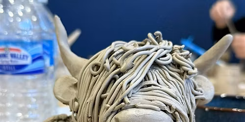 Highland Cow Sculpture Workshop