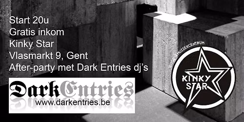 Dark Entries Night: N.E.L & J.P, Lifeless Past, Korinthians, Stakbabber
