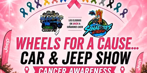 Car & Jeep Show Cancer Awareness