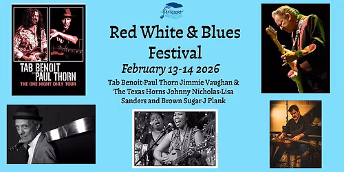 Red White & Blues Festival at The Harbor Tent February 13-14, 2026