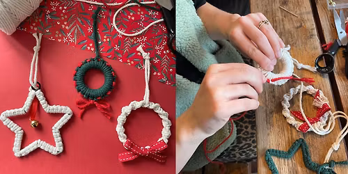 Festive Macram\u00e9 Decorations Workshop