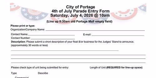 City of Portage 4th of July Parade