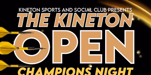 The Kineton Open Champions Night