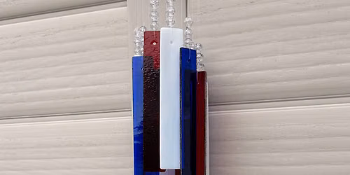 Glass Wind Chime with guest teacher Christal Orange