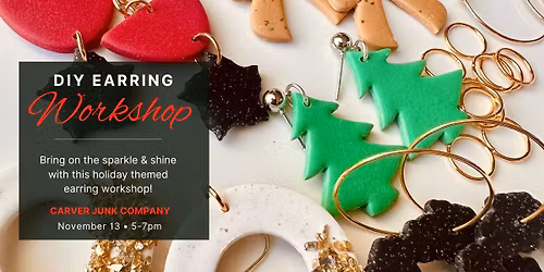 Holiday DIY Earring Workshop