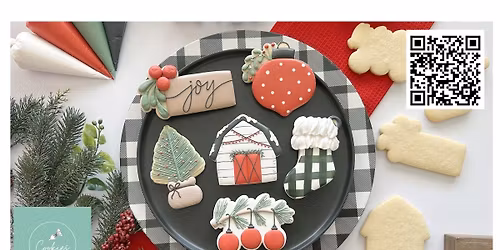 Farmhouse Christmas Intermediate Cookie Class