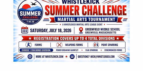 2026 whistlekick's Summer Challenge Tournament