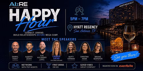 AIxRE Happy Hour with Lauren Lucas