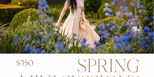 Spring Mini Photo Sessions