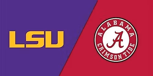 Alabama vs. LSU After Party