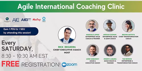 FREE Remote Agile Coaching Clinic - New York