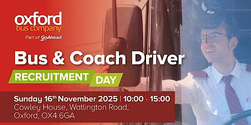 Oxford Bus Company Bus Driver Recruitment Event