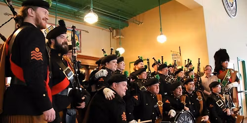 Annual 'Last Tour of the Year' with the Brian Boru Pipe Band at Summit Brewing Compay