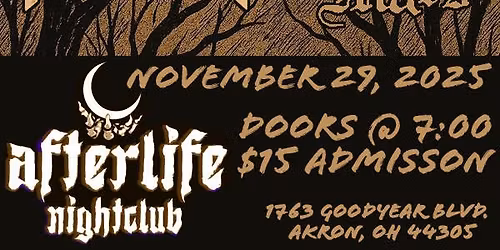 Megaton Communion | Radian | Orion's Sword | Angel of Mars (Akron, OH)