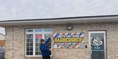 Smith and Sons Barbershop Grand Opening 