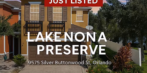 Open House 11\/16 Just listed in Lake Nona Preserve! 9575 Silver Buttonwood