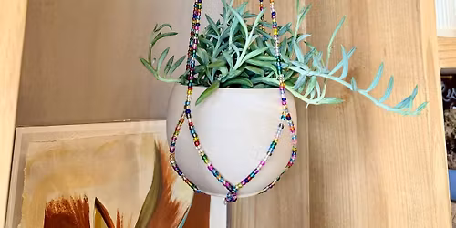 Beaded Plant Hanger Workshop