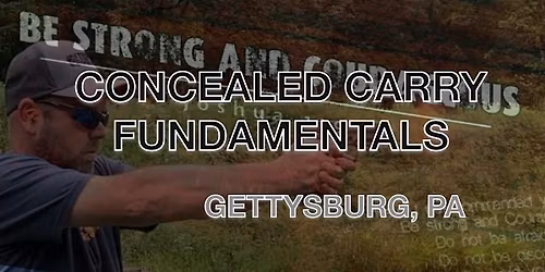 SELF DEFENSE PISTOL: CONCEALED CARRY FUNDAMENTALS: LEVEL 1