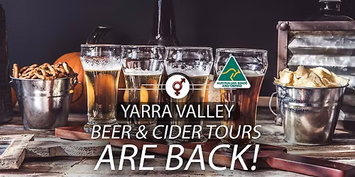 Beer & Cider Singles Tour | F 40-56, M 44-59 | April