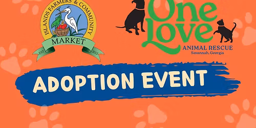 Adoption Event at Islands Farmers Market
