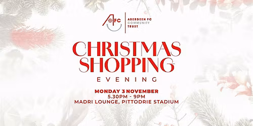 AFCCT Christmas Shopping Evening